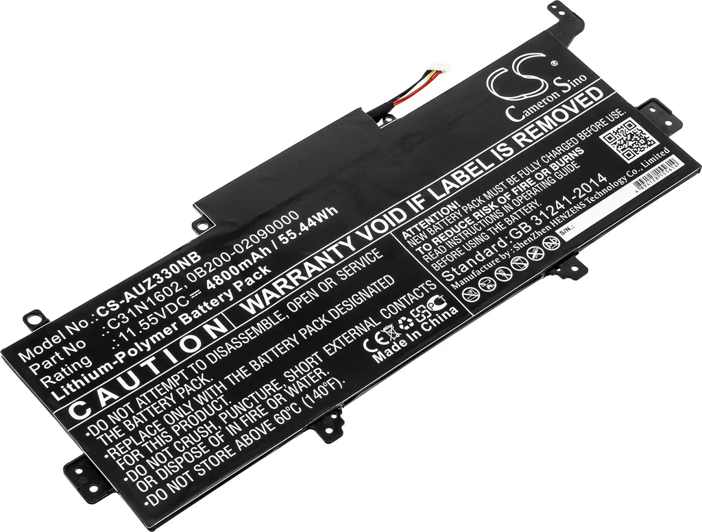 Batteria TECHTEK Compatibile Asus Zenbook UX330UA C31N1602 11.55V - 1