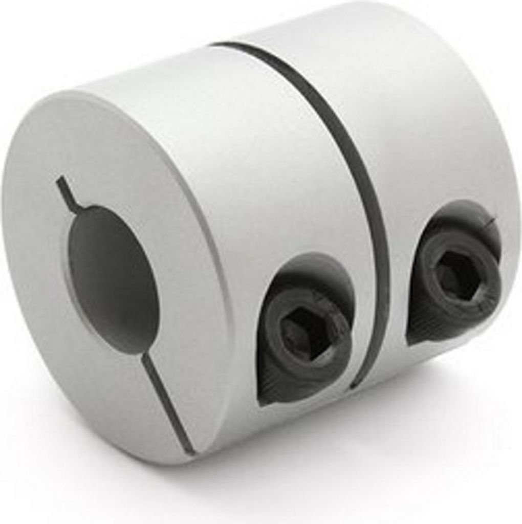 Starre Wellenkupplung, einteilig Aluminium, Klemmnabenausführung JR25C D20L20 8,00/10,00mm