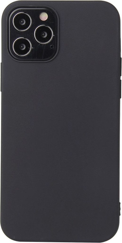 Schutzhülle für Apple iPhone 12 mini 2020 5.4 Zoll Ultra Slim Case Tasche aus TPU Stoßfest Extra Dünn Schlank Schwarz