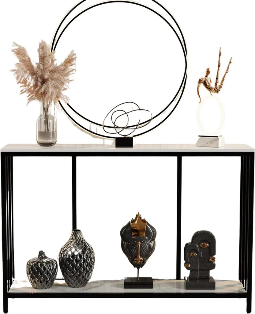 Table murale console Milano 120cm - Idéal pour décorer entrée et salon