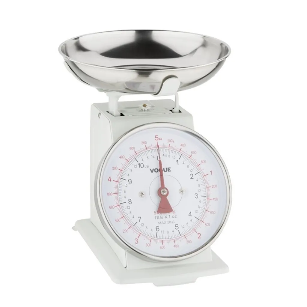 Balance de cuisine Vogue 5 kg idéale pour la pâtisserie et les gros volumes