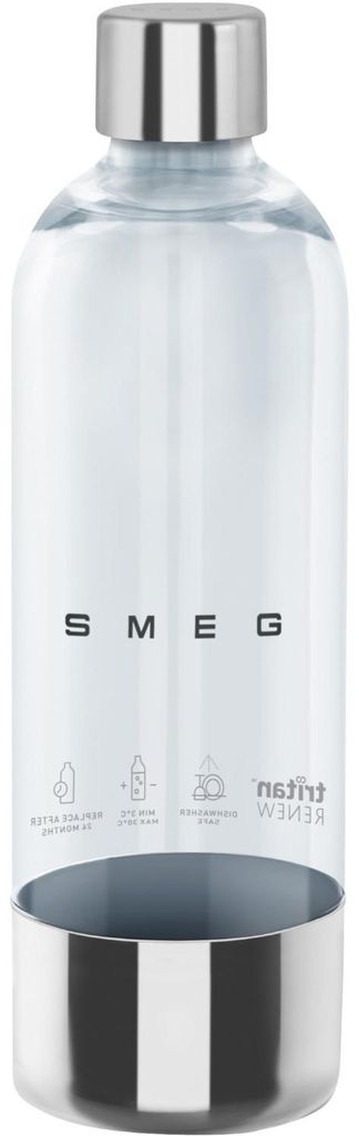 SMEG SKSB01 Flasche 1 Liter Zusatzflasche für Sodamaker SKC01 Wasser Zu-/Aufbereiter-Zubehör