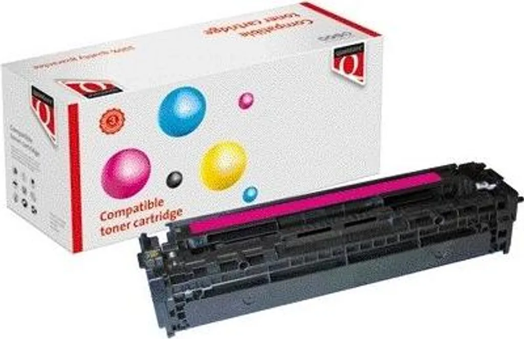 Toner rouge CE323A pour impression de rapports et dossiers laser