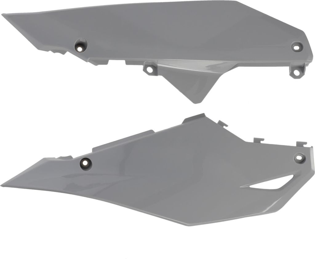 Graue ACERBIS Seitennummerntafel für KAWASAKI