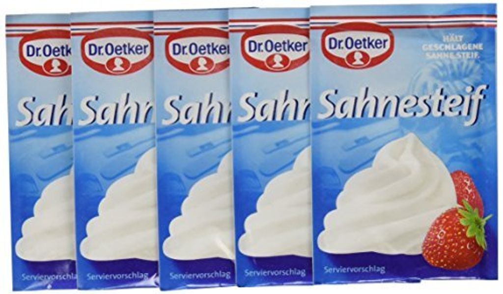 Dr. Oetker 130571007 Dr. Oetker Sahnesteif  5x 40,0 g, 5 Obrázok produktu 