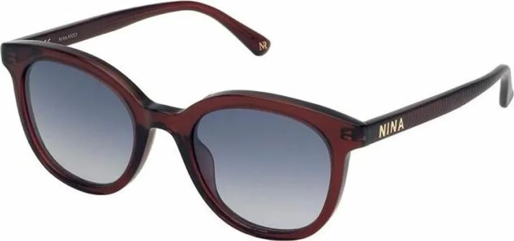 Occhiali da Sole Nina Ricci SNR264-500AFD Rosso: Eleganza Francese Ø 50mm