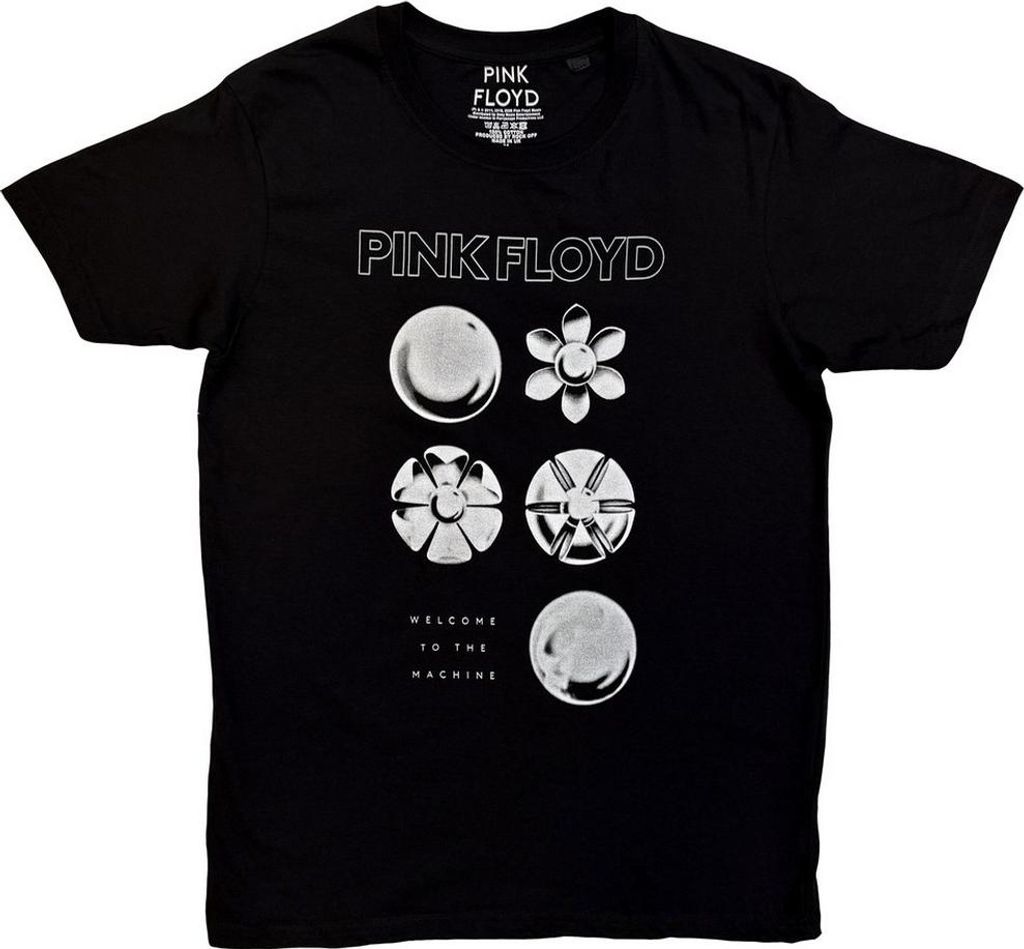 Pink Floyd - T-Shirt für Herren/Damen Uni RO15187 (L) (Schwarz)