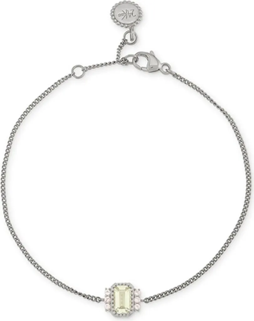 Bracelet Argenté 24KAE 22424S Finition Brillante et Maille Ajustable