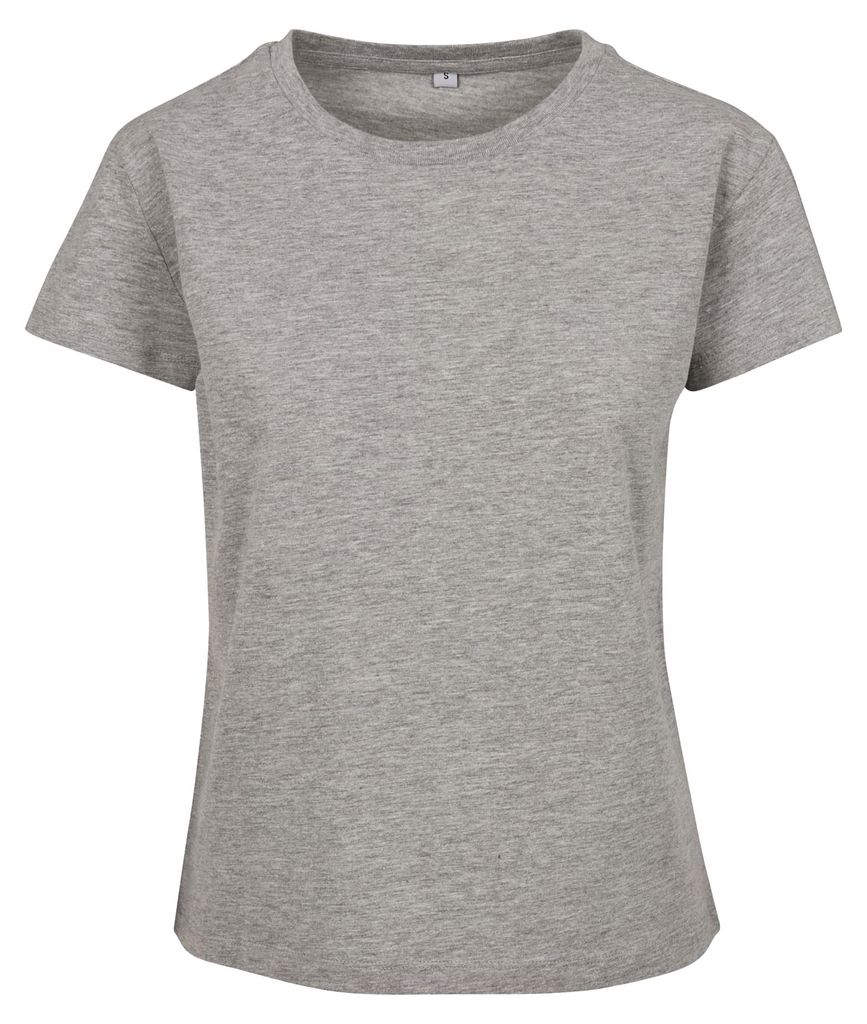 Build Your Brand - "Box" T-Shirt für Damen LT6254 (S) (Grau meliert)