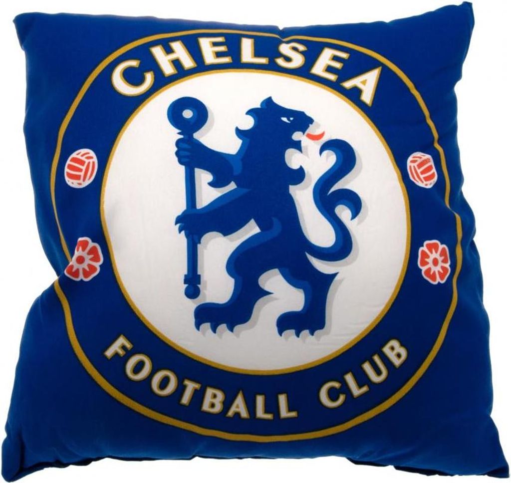 Chelsea FC Zierkissen TA541 (Einheitsgröße) (Blau) Produktbild 