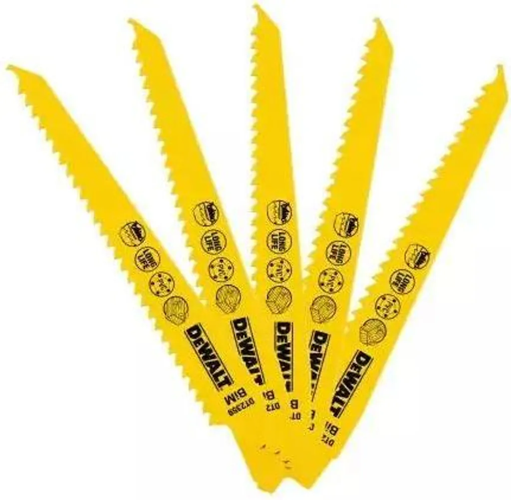 DEWALT Lama Sega Universale BIM Legno 152mm 6TPI | Taglio Rapido Professionale