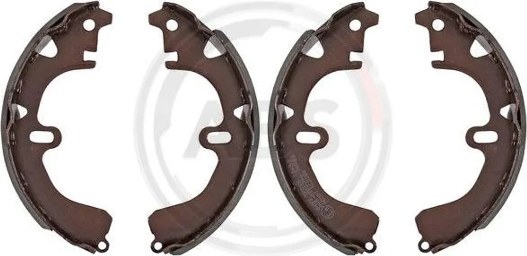 Kit mâchoires de frein de rechange pour révision Toyota Corolla