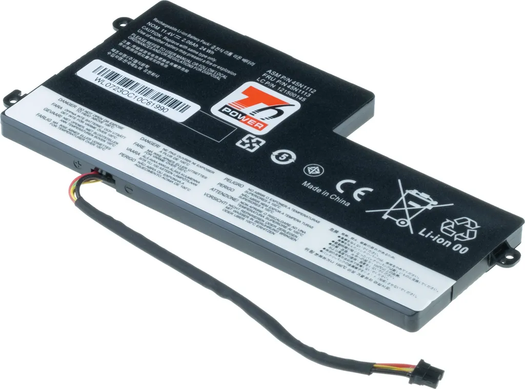 Batteria Laptop Lenovo T450s T6 Power - Libertà e Autonomia 24Wh