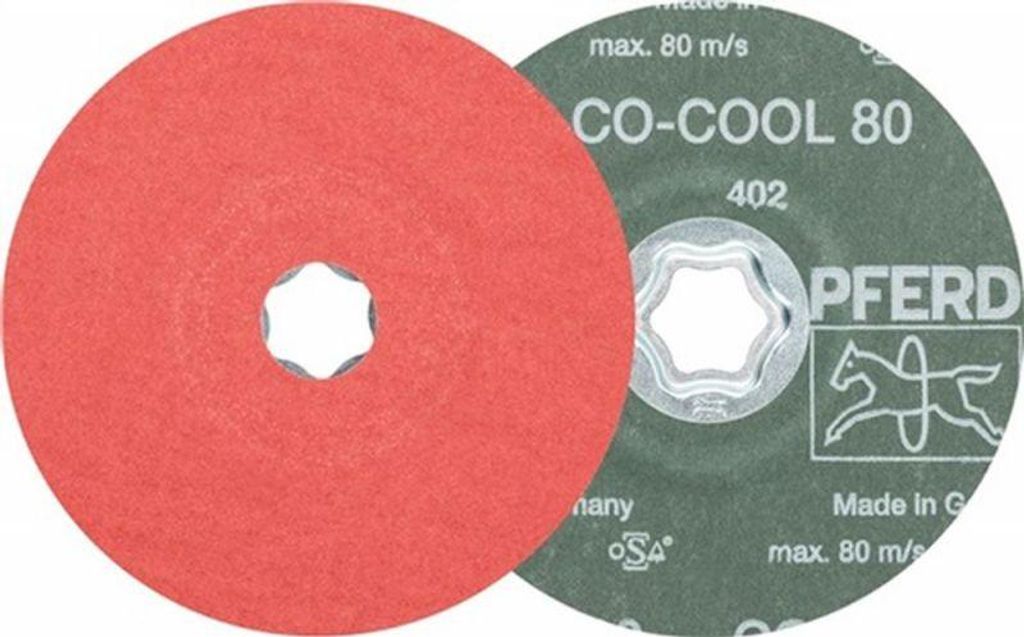 Disque abrasif sur fibres CC-FSCO-COOL 115mm K36 PFERD Image du produit 