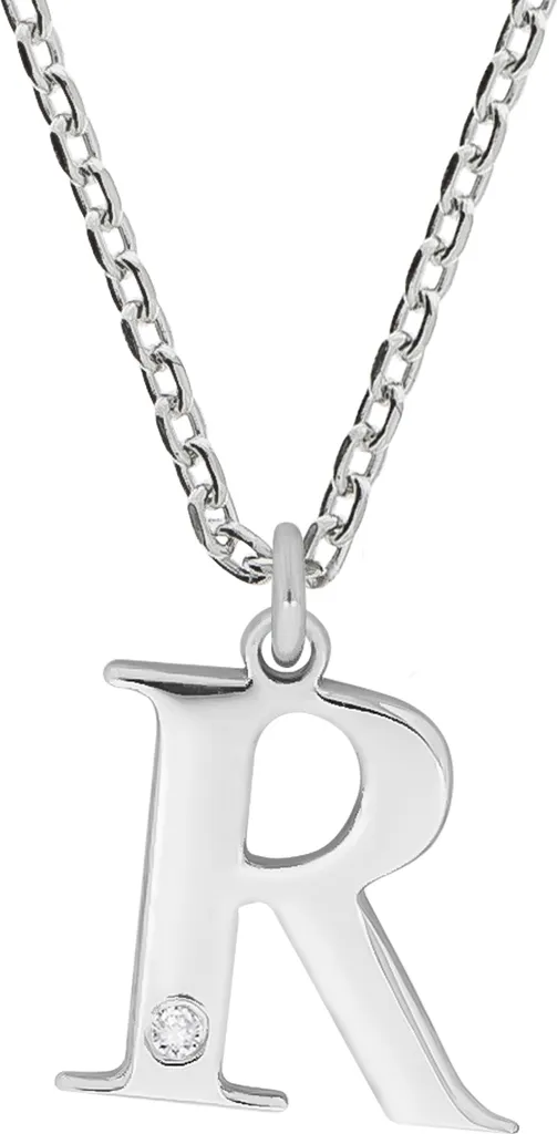 Specifiche Tecniche Collana Argento 925 Rodiato e Diamante 0,008ct