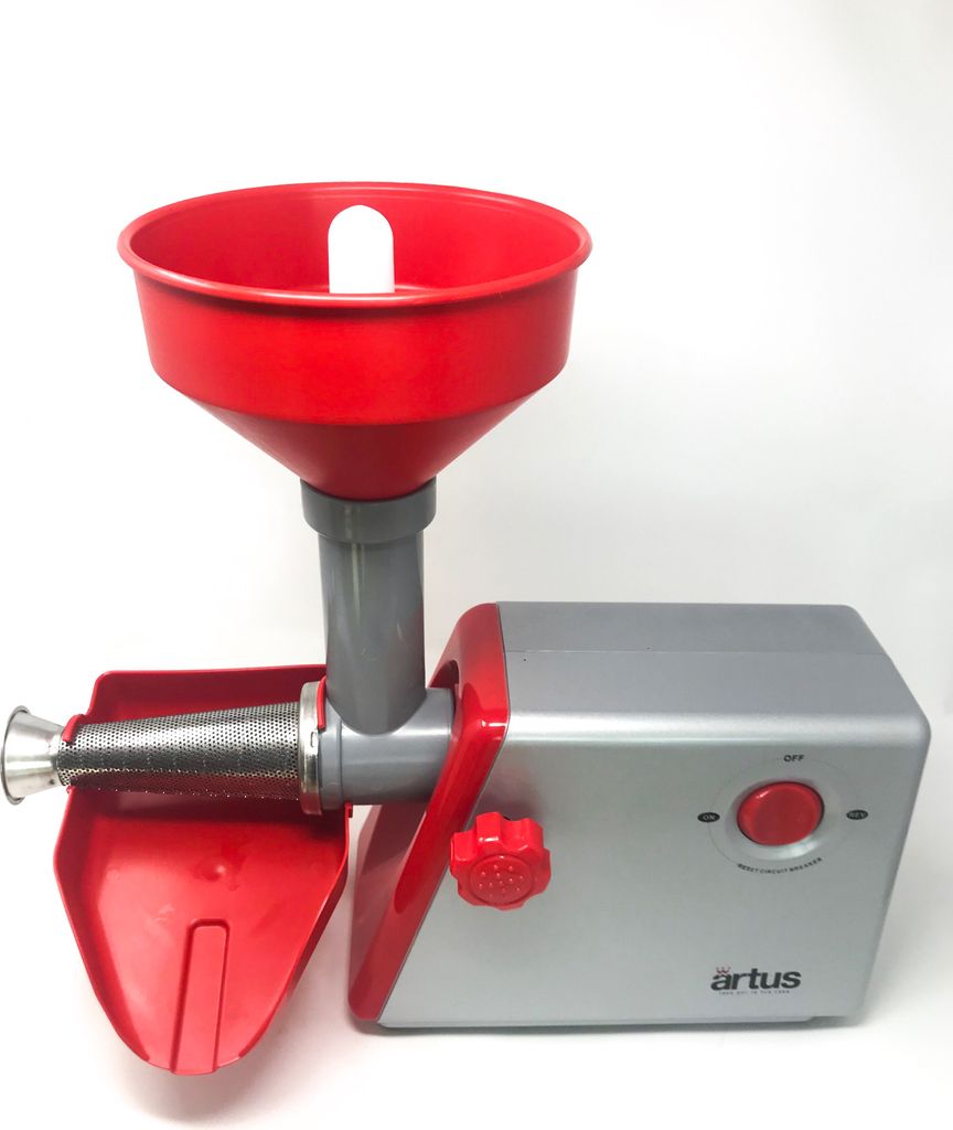 Reber Entsafter ARTUSS25 Rot Silber 250W - Küchengeräte