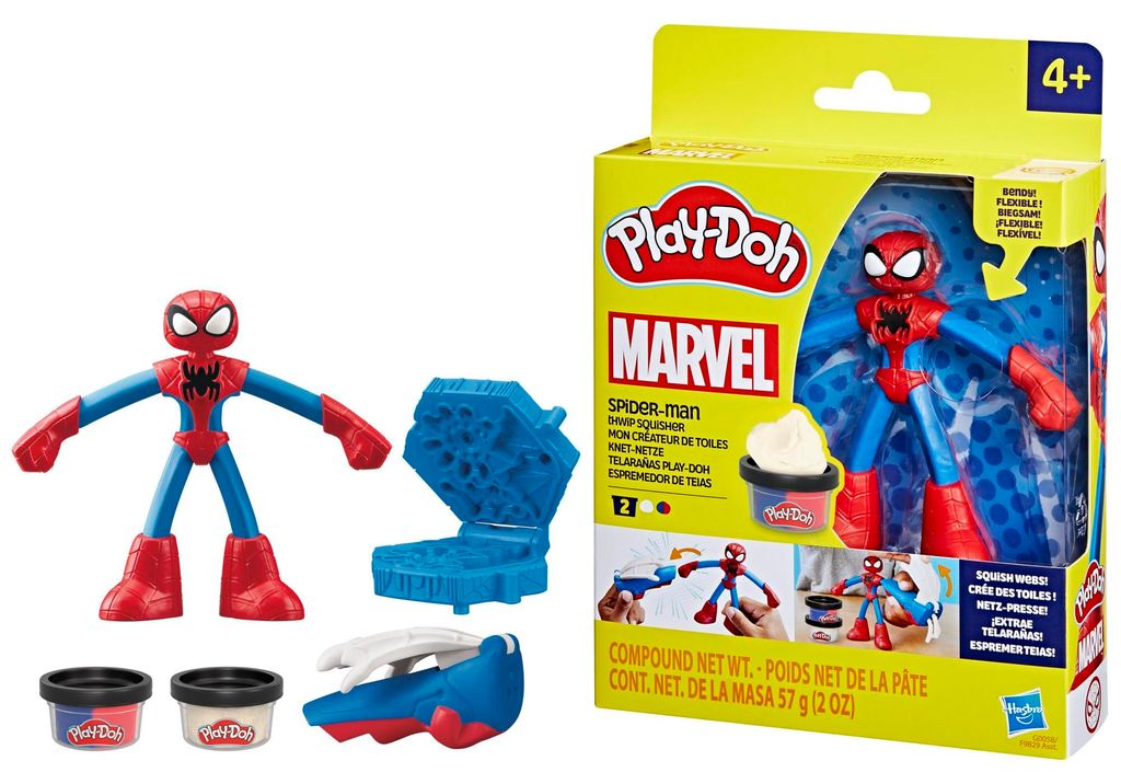 Pâte à modeler Spider-Man Play-Doh. Coffret Mon Créateur de Image du produit 