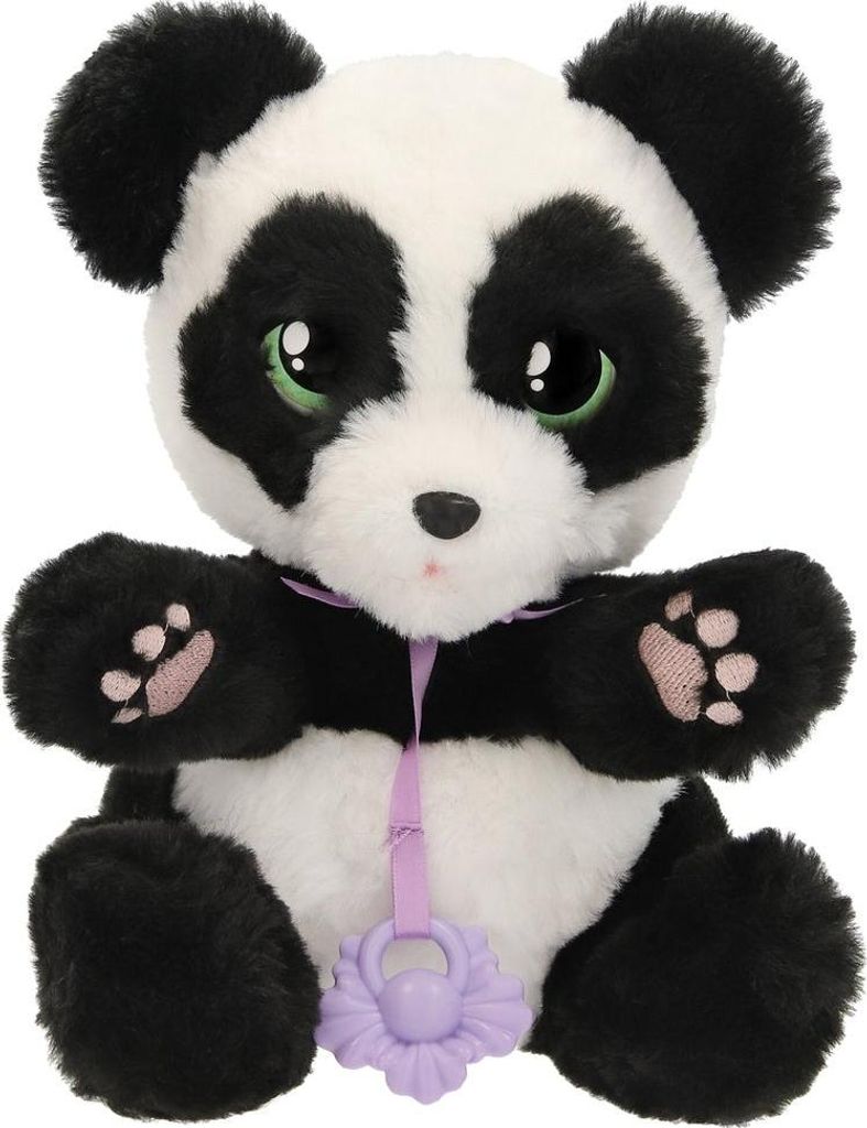 Panda-Plüschtier mit Decke, Soundfunktionen, 24 cm Produktbild 