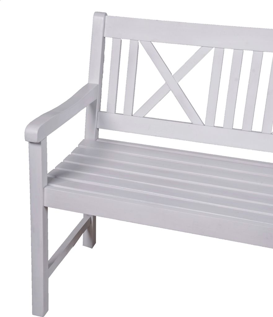 Garden Pleasure Gartenbank MALMÖ 3-Sitzer B 154 x T 59 x H Produktbild 5