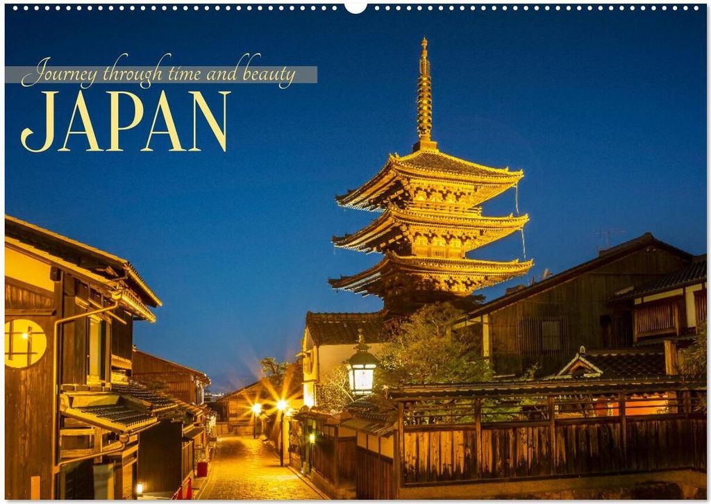 JAPAN Journey through time and beauty (Wall Calendar 2026 DIN A2 landscape), CALVENDO 12 Month Wall Calendar
