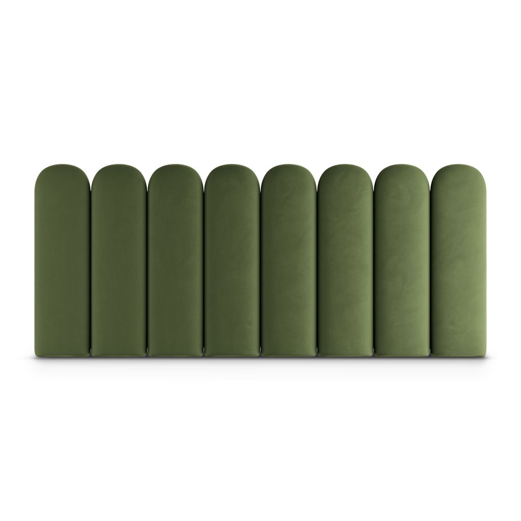 Panel Tapicerowany Płotek 30cm x 80cm Khaki MAGIC VELVET Zdjęcie produktu 