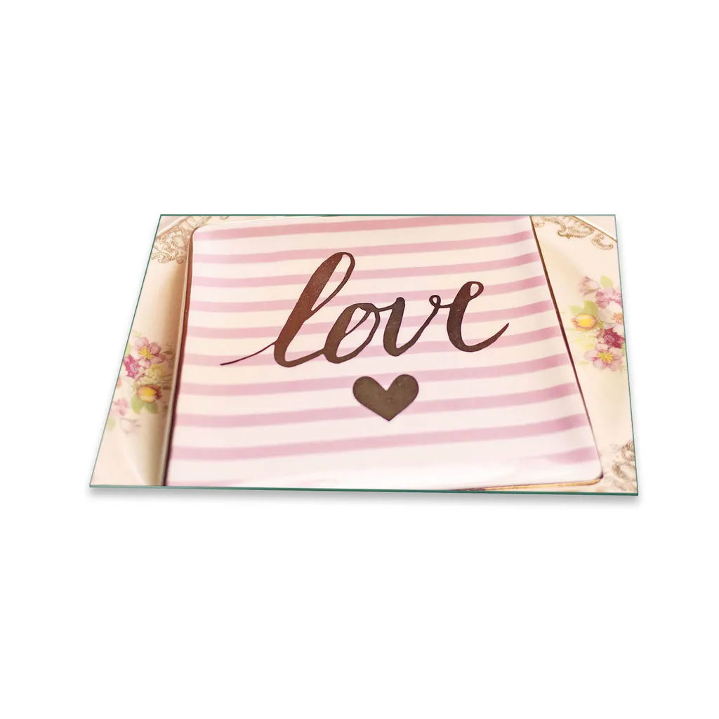Copri Piano Cottura 80x52 Vetro Temperato Marrone - Protezione Deco