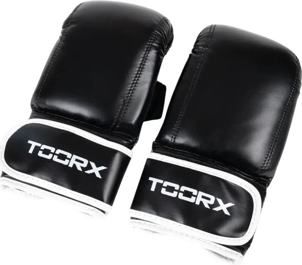 Gants de Boxe Jaguar Toorx Fitness en Simili Cuir Taille L/XL Noirs