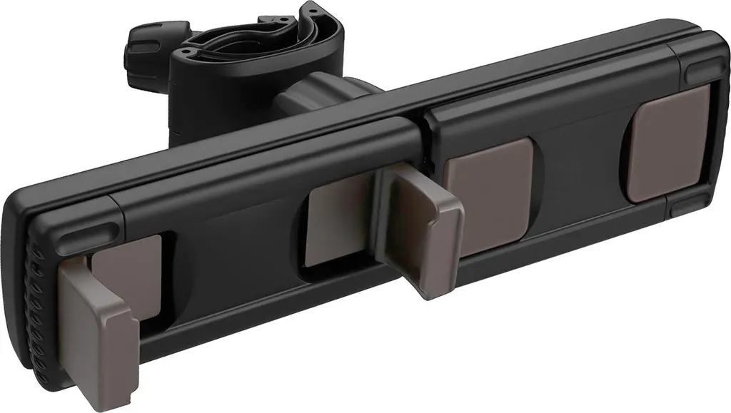 Supporto Apokin Doppio per Smartphone - Fissaggio Barra Rotonda