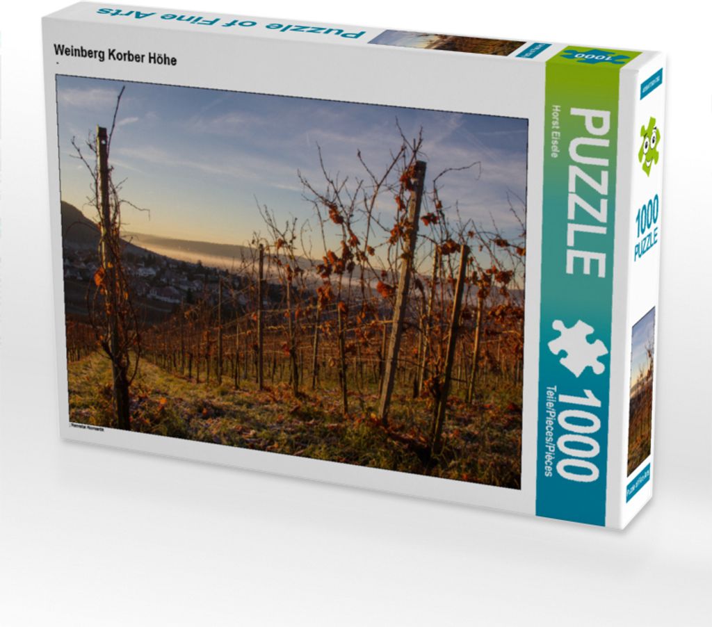 CALVENDO Puzzle Weinberg Korber Höhe | 1000 Teile Lege-Größe 64x48cm Foto-Puzzle für glückliche Stunden