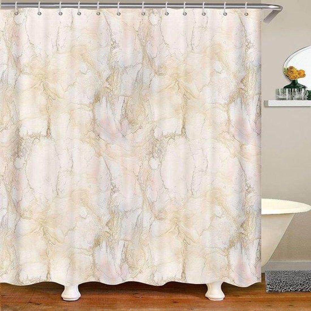 Badkamer-Gordijn - Wasserfest Polyester - 180 x 240 cm - Vielseitig