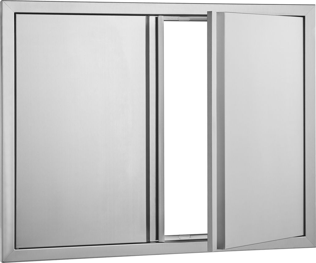 SucceBuy Porta di accesso al barbecue, 787 x 609 mm, doppia Immagine del prodotto 
