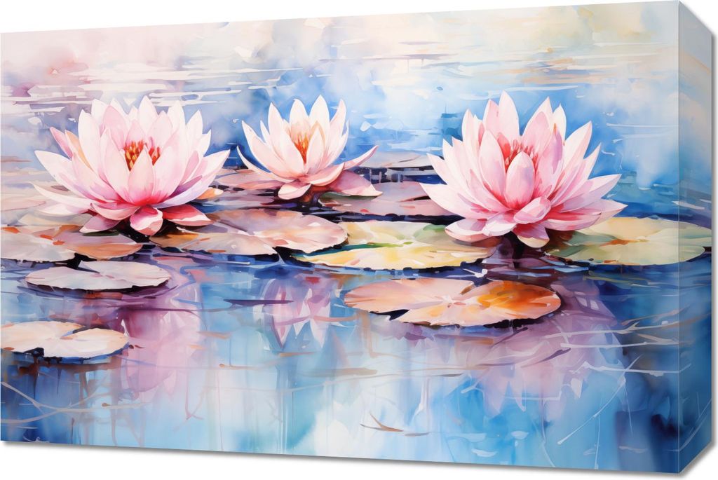Bild 60x40cm Ruhige Reflexionen