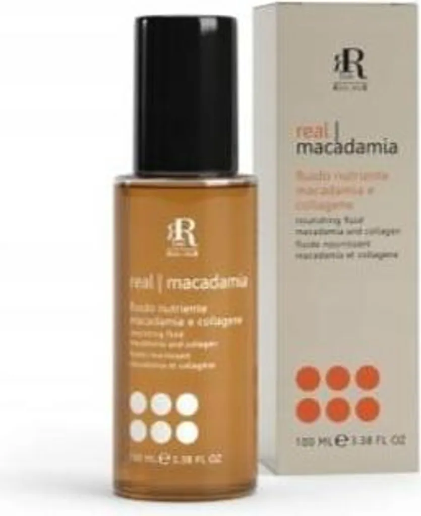 Soin Cheveux Secs Macadamia RR Line 100ml - Pour Chevelure Soyeuse et Douce