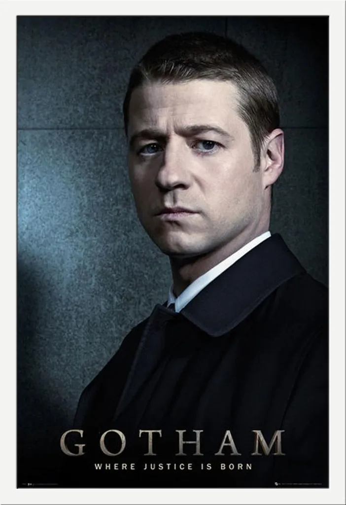 Offerta Poster Gotham Gordon + Cornice Bianca Shinsuke 61x91.5 cm