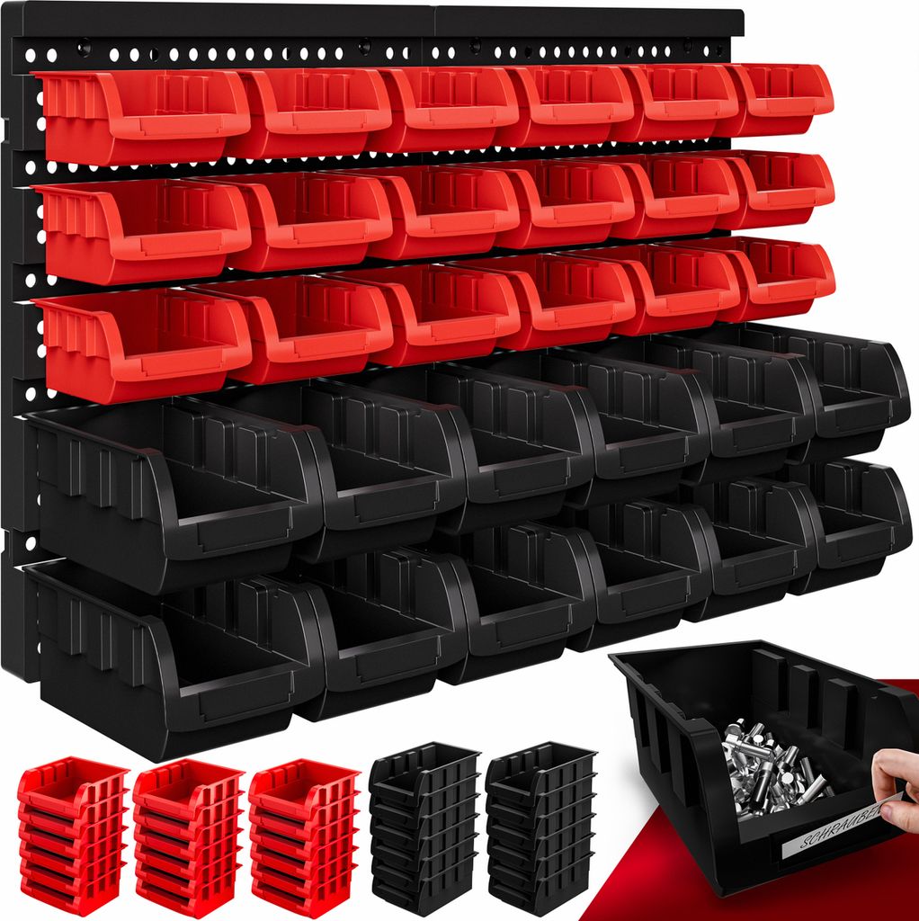 Organizér do dílny ORDERLINE s 30 boxy JR06 Obrázek produktu 2