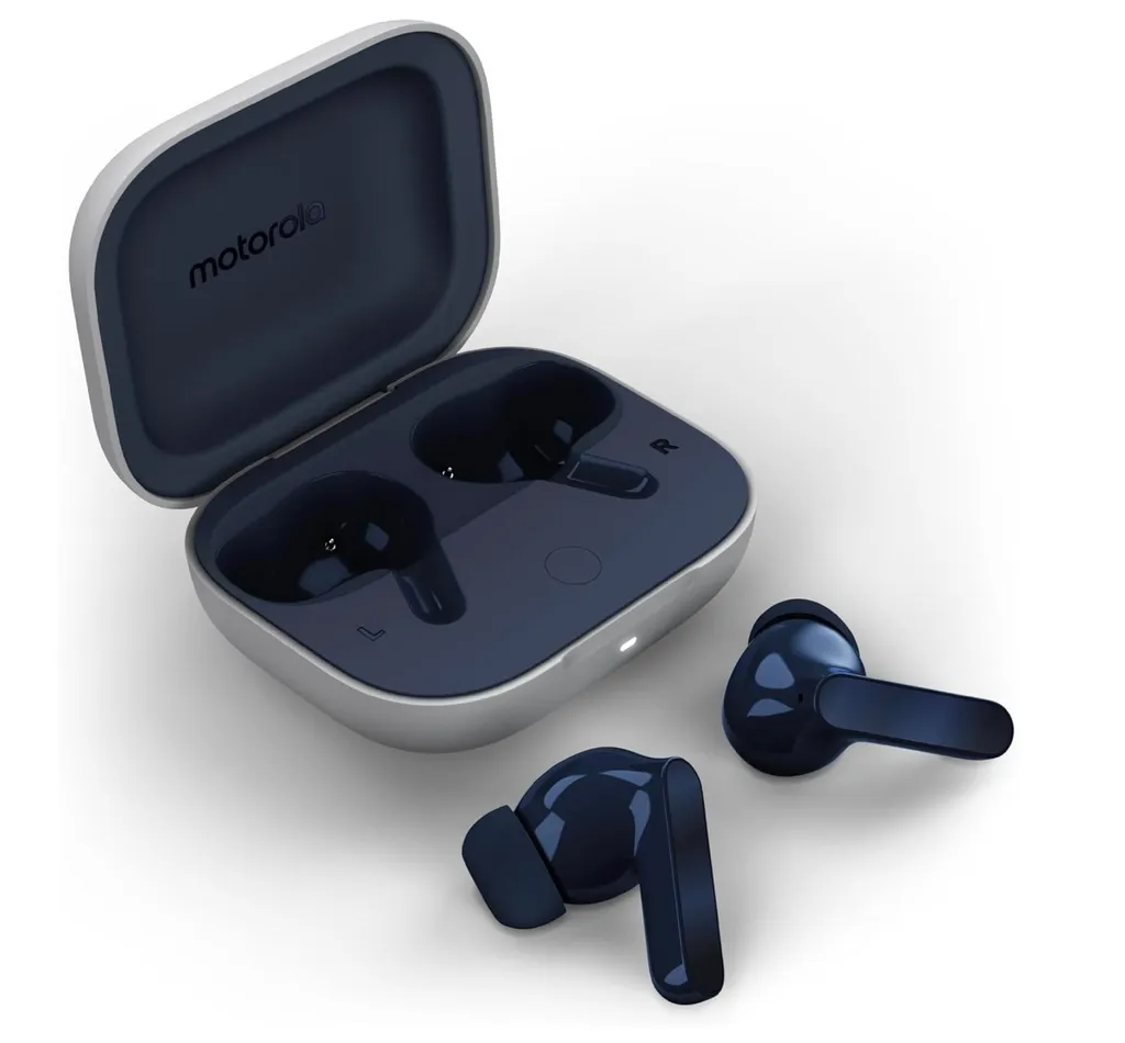 motorola Moto Buds: Wireless Headphones, Premium Sound and High Resolution Audio, Active Dynamic Noise Cancellation,
