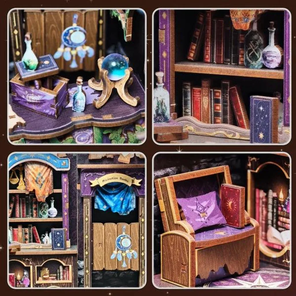 Idée cadeau créative : Puzzle 3D Marque-page Astrologie DIY 155 pcs - 3