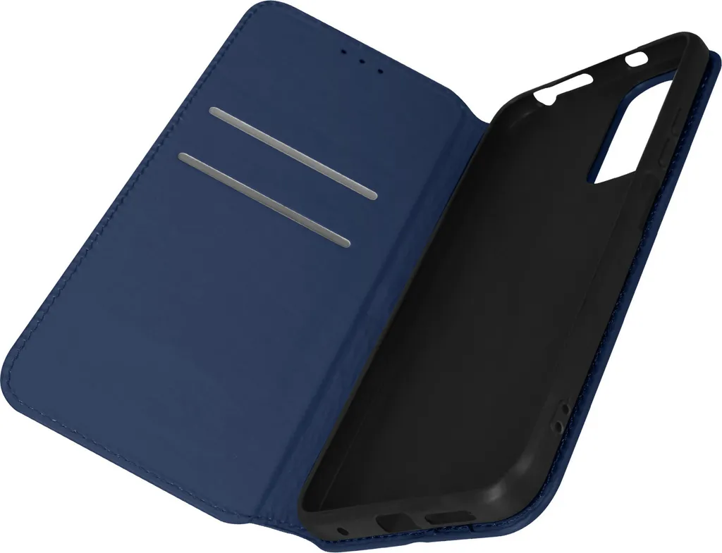 Custodia Avizar in Ecopelle Blu Scuro - Xiaomi Redmi Note 11 Pro 5G