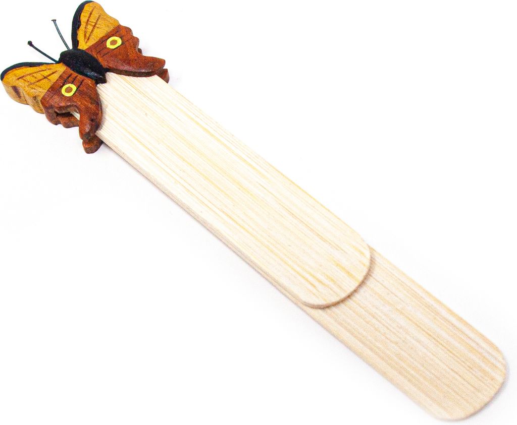 Holz-Lesezeichen - Schmetterling klein - 12,5 cm