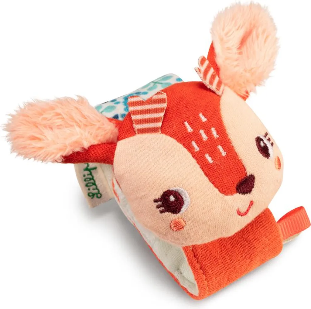 Lilliputiens Bébé Hochet Stella - Jouet d'éveil en coton doux pour bébé