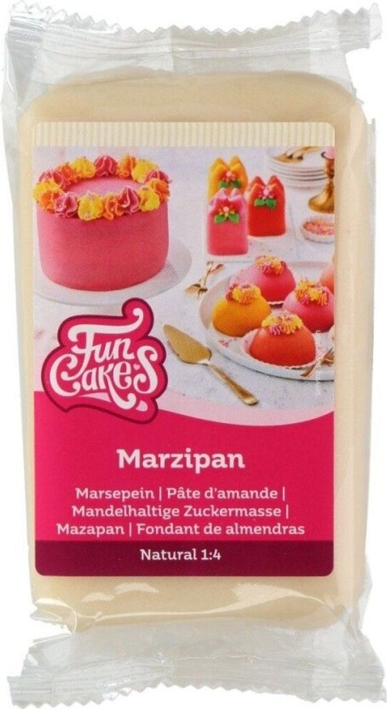 FunCakes F28100, Marcipán, Přírodní, Mandle, Cukr, 250 g, Obrázek produktu 