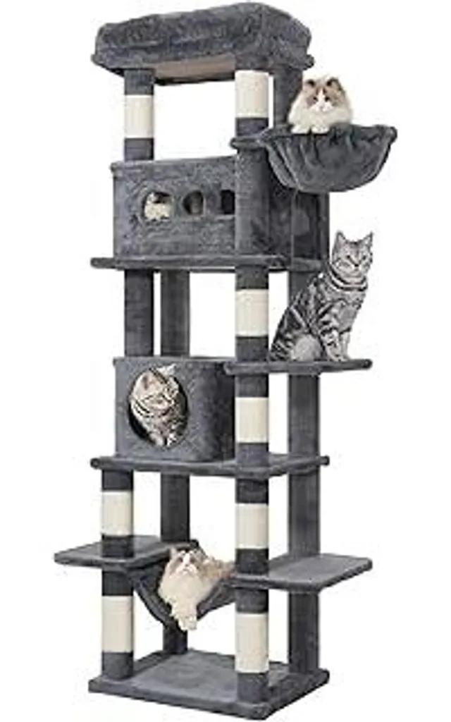 Tiragraffi XXL Hzuaneri 170 cm per Gatti Adulti e Maine Coon