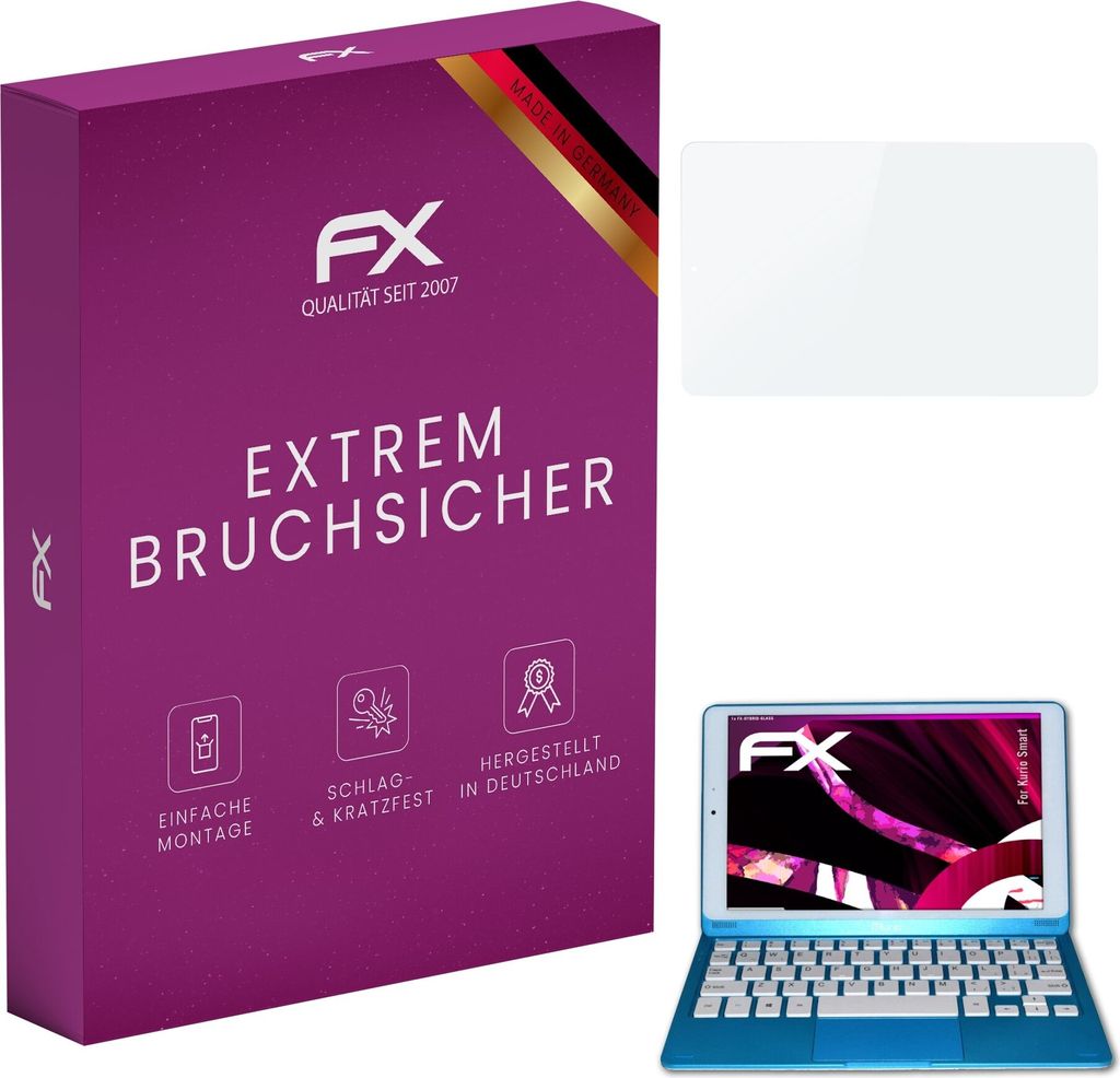 atFoliX FX-Hybrid-Glass Displayfolie kompatibel mit Kurio Smart Glasfolie