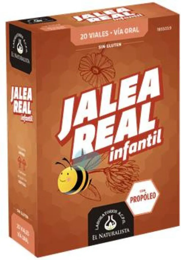 Complément Alimentaire Enfants Gelée Royale et Propolis 20 Ampoules
