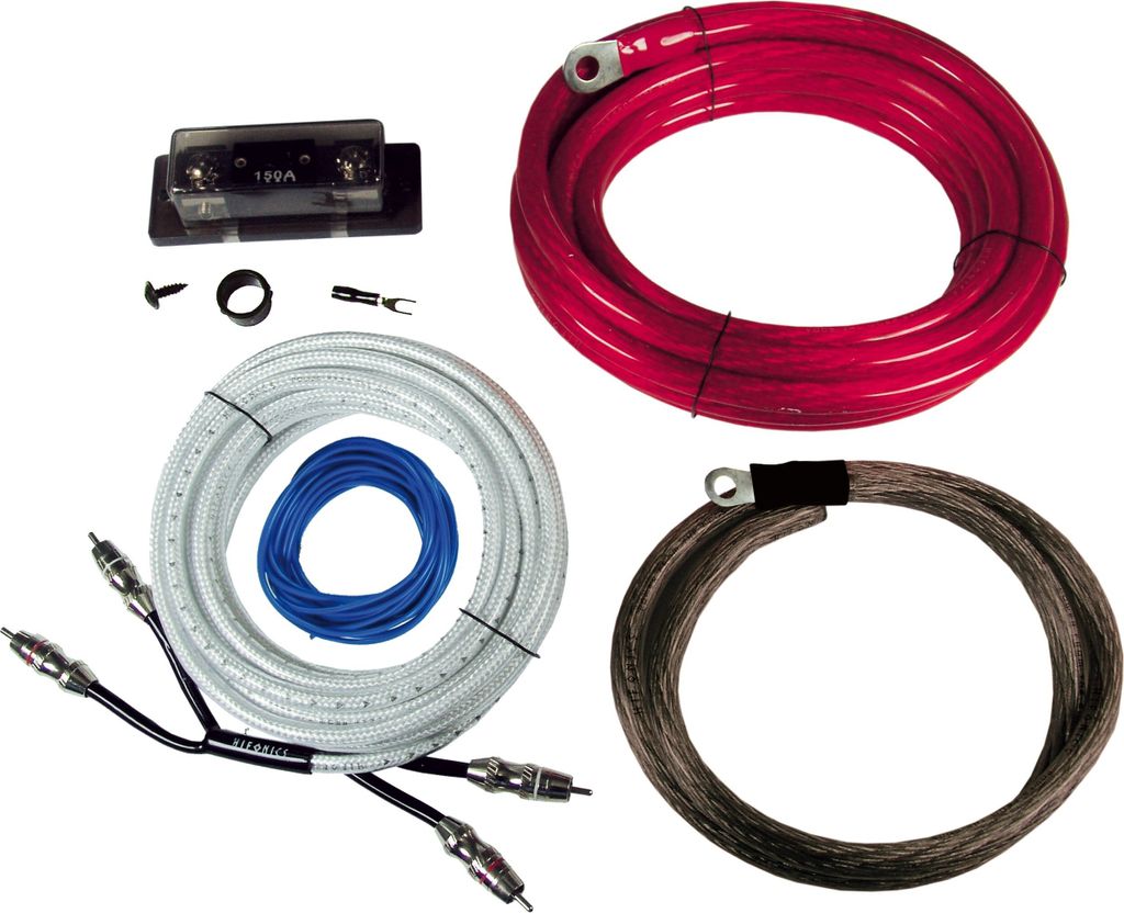 HIFONICS Premium Kabelset 35 mm² HFX35WK Kabel Set für Endstufe Verstärker
