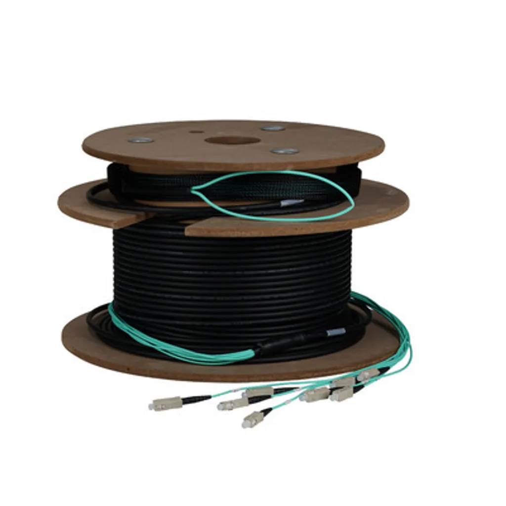 Trunkkabel EFB-Elektronik U-DQ(ZN)BH 8G OM3 SC/SC 90m O8321L90OM3