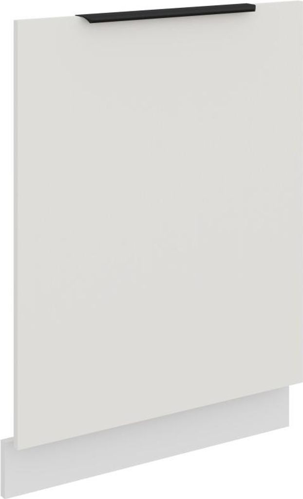 Tür für Einbaugeschirrspüler LUNARA – 60 x 72 cm, weiß/weiß