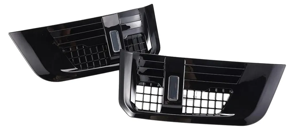 Prises d'air latérales pour Defender 2020+ en ABS avec clips de fixation