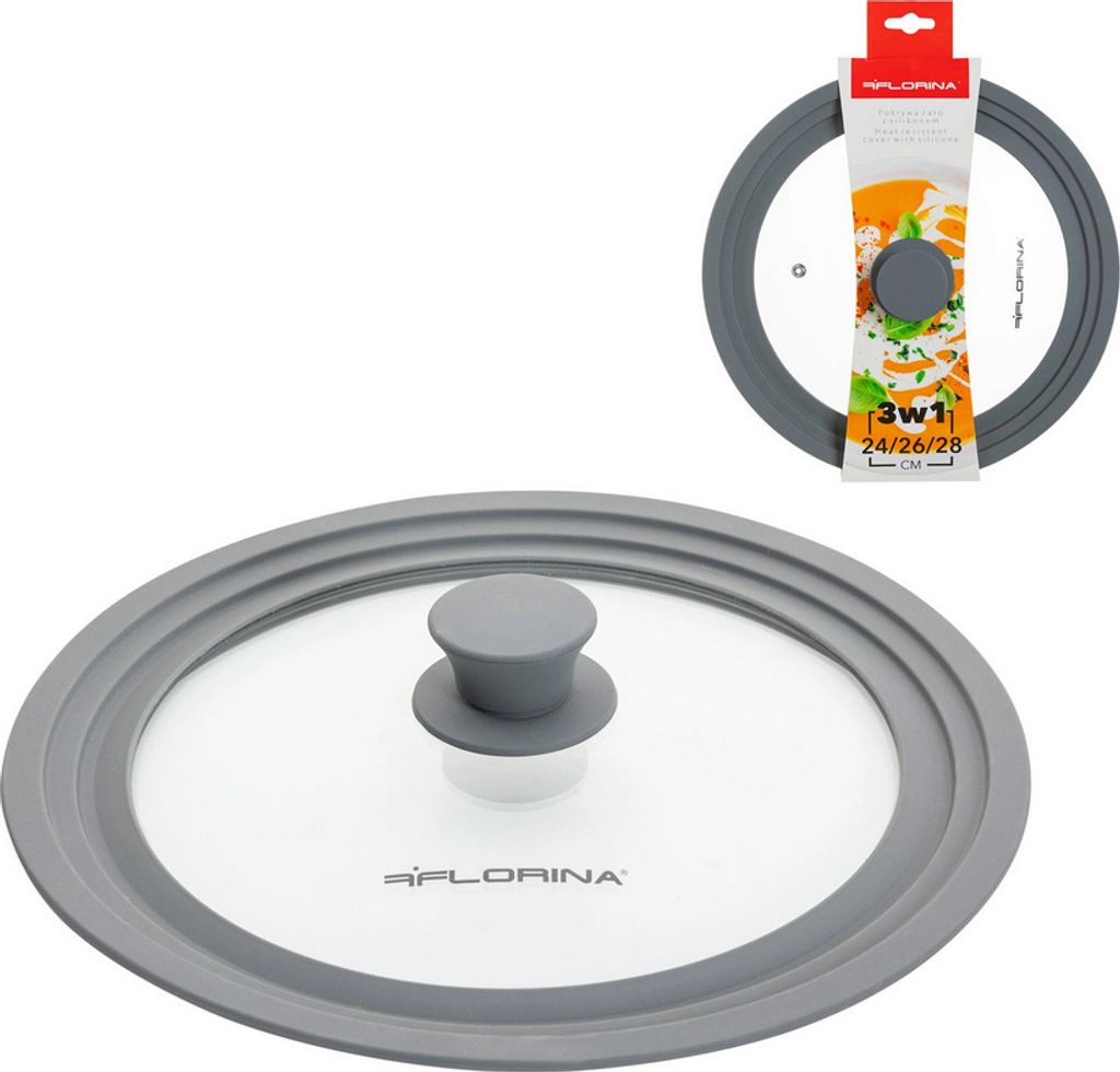Skleněné víko Low Loren 18 cm Obrázek produktu 2