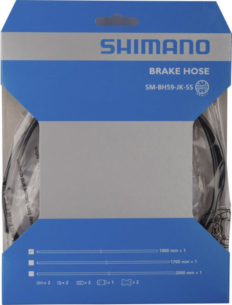 Shimano Bremsleitung SM-BH59-JK-SS 100cm Set kürzbar Produktbild 